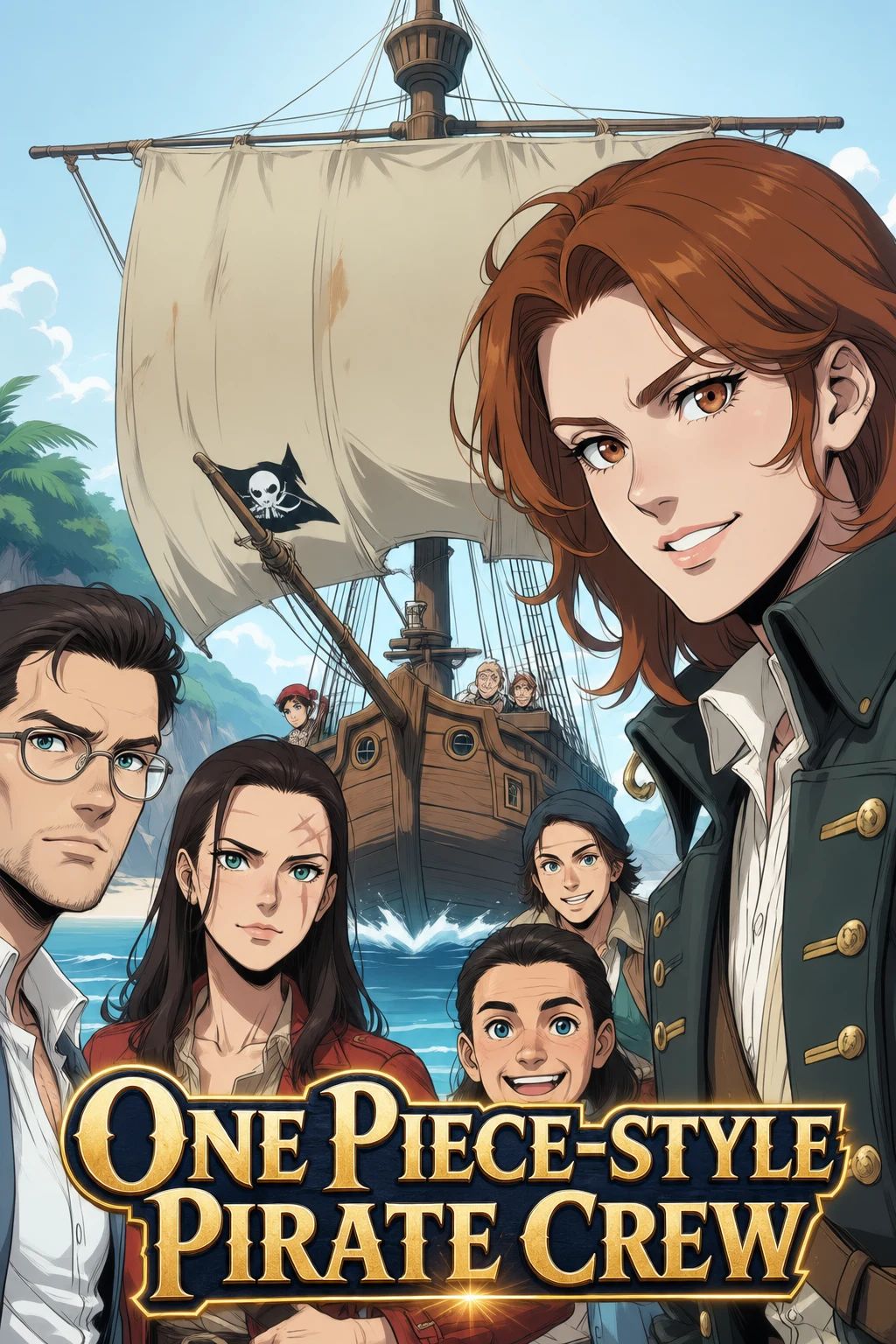 One Piece-style pirate crew