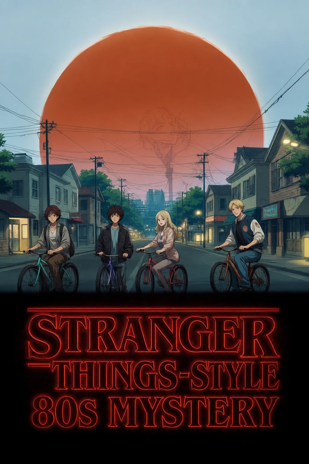 Stranger Things-style 80s mystery