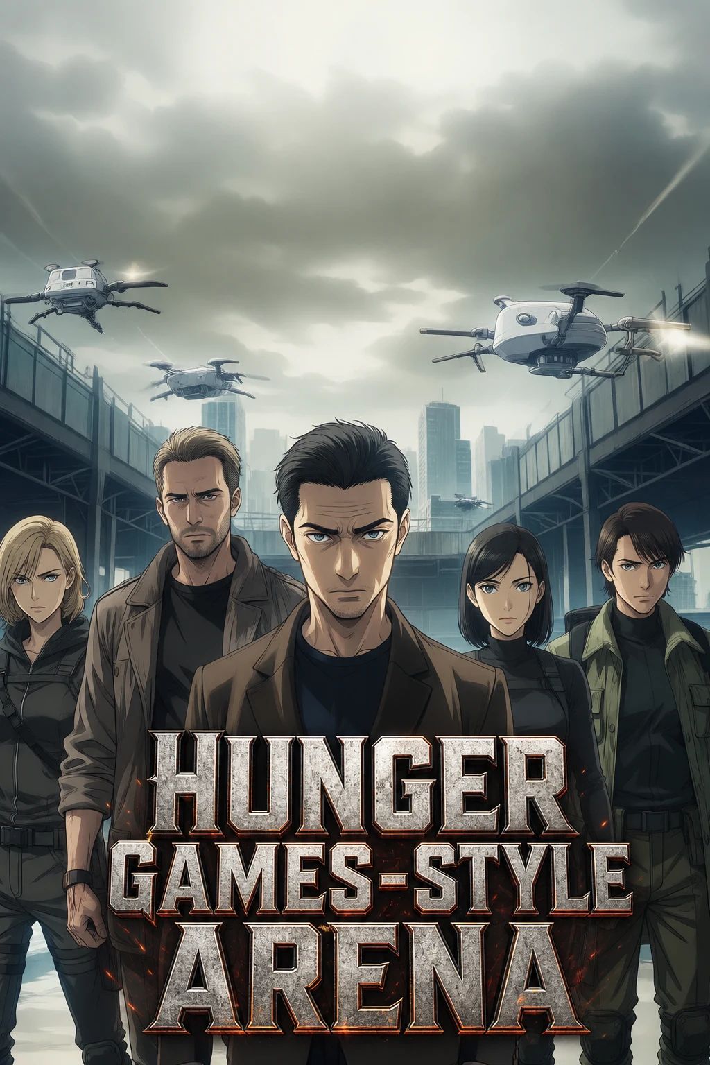 Hunger Games-style arena