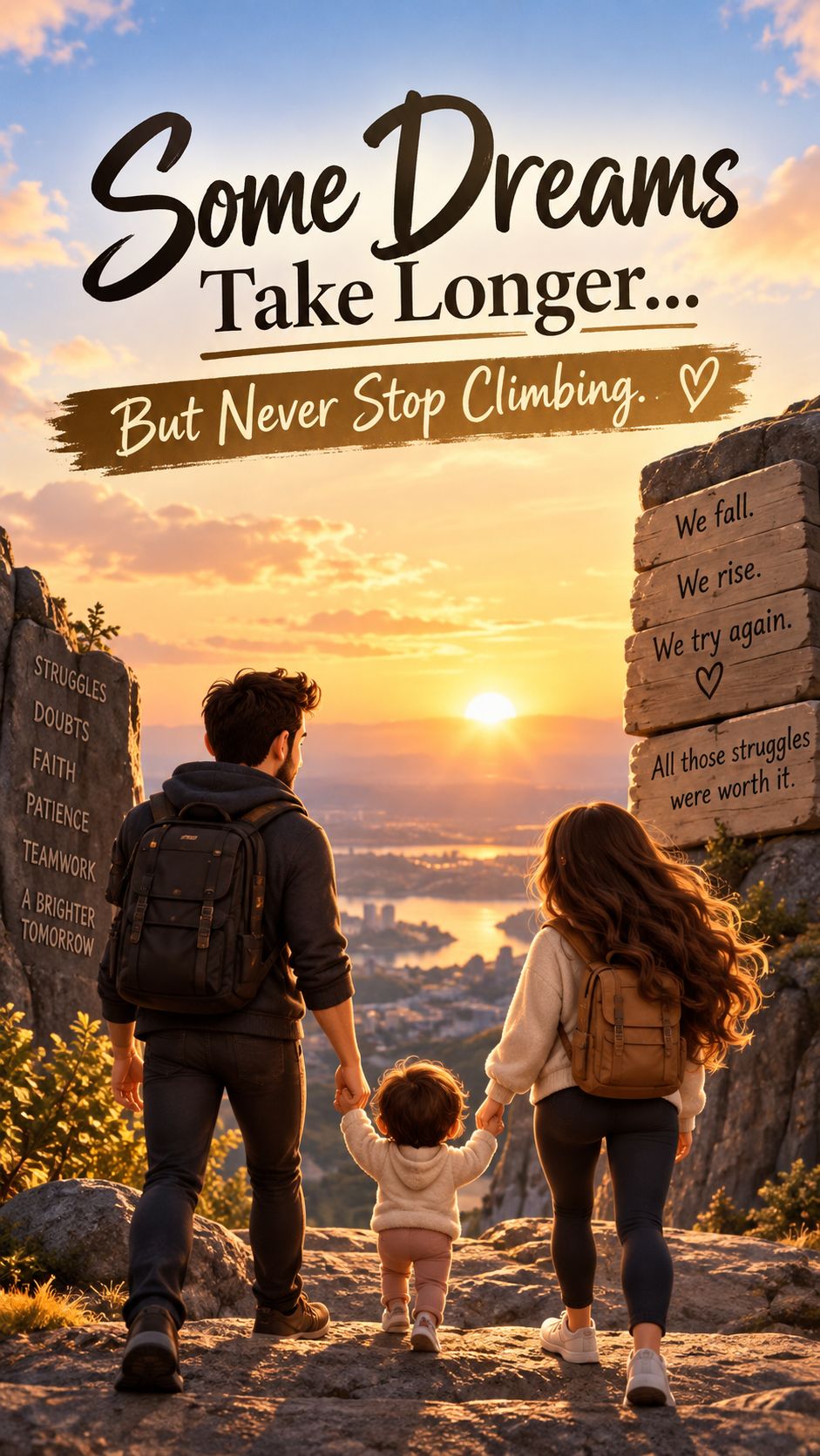 Some Dream Take Longer❤️Never Stop Climbing